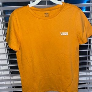 Mustard Yellow Vans T shirt